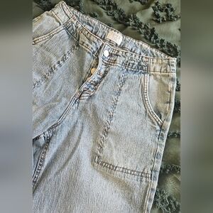 Time and Tru Boyfriend Blue Jeans